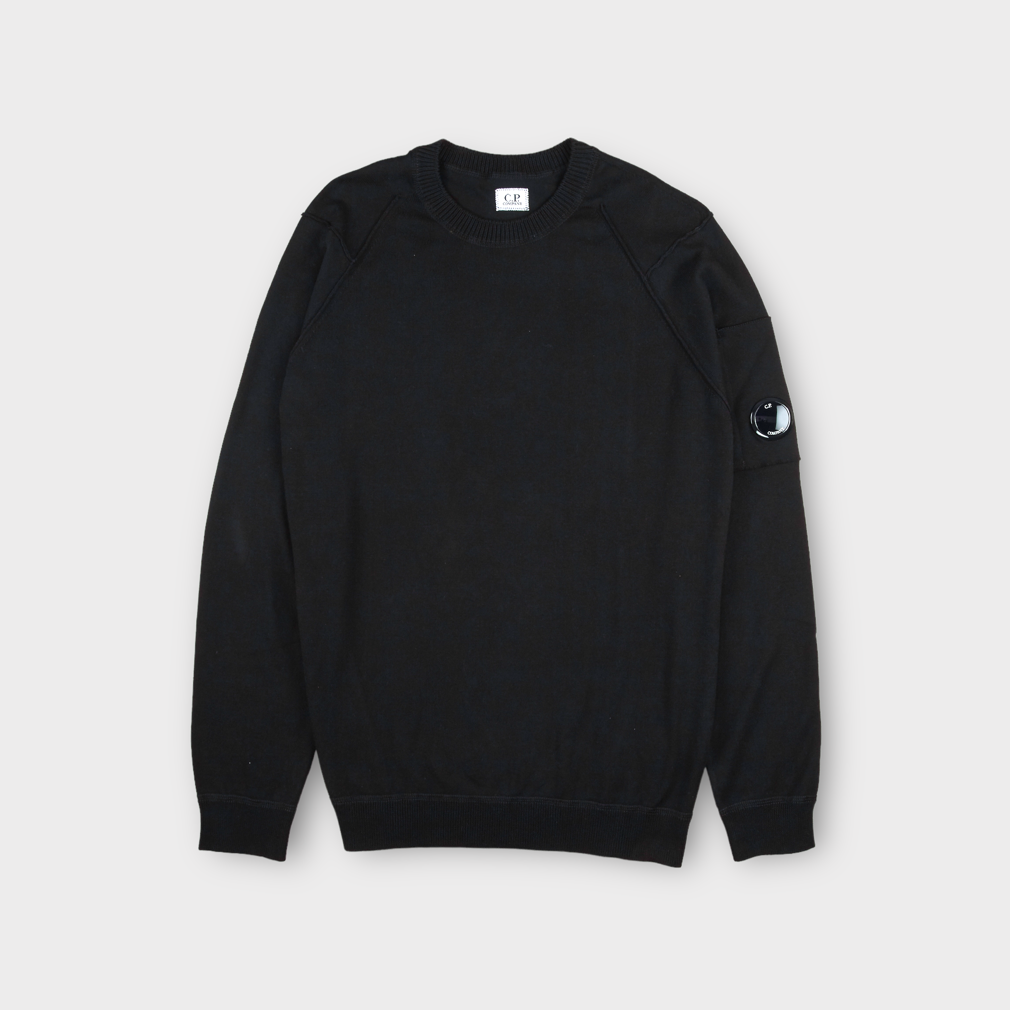 C.P. Company Sea Island Knit In Black – Le-fix.com