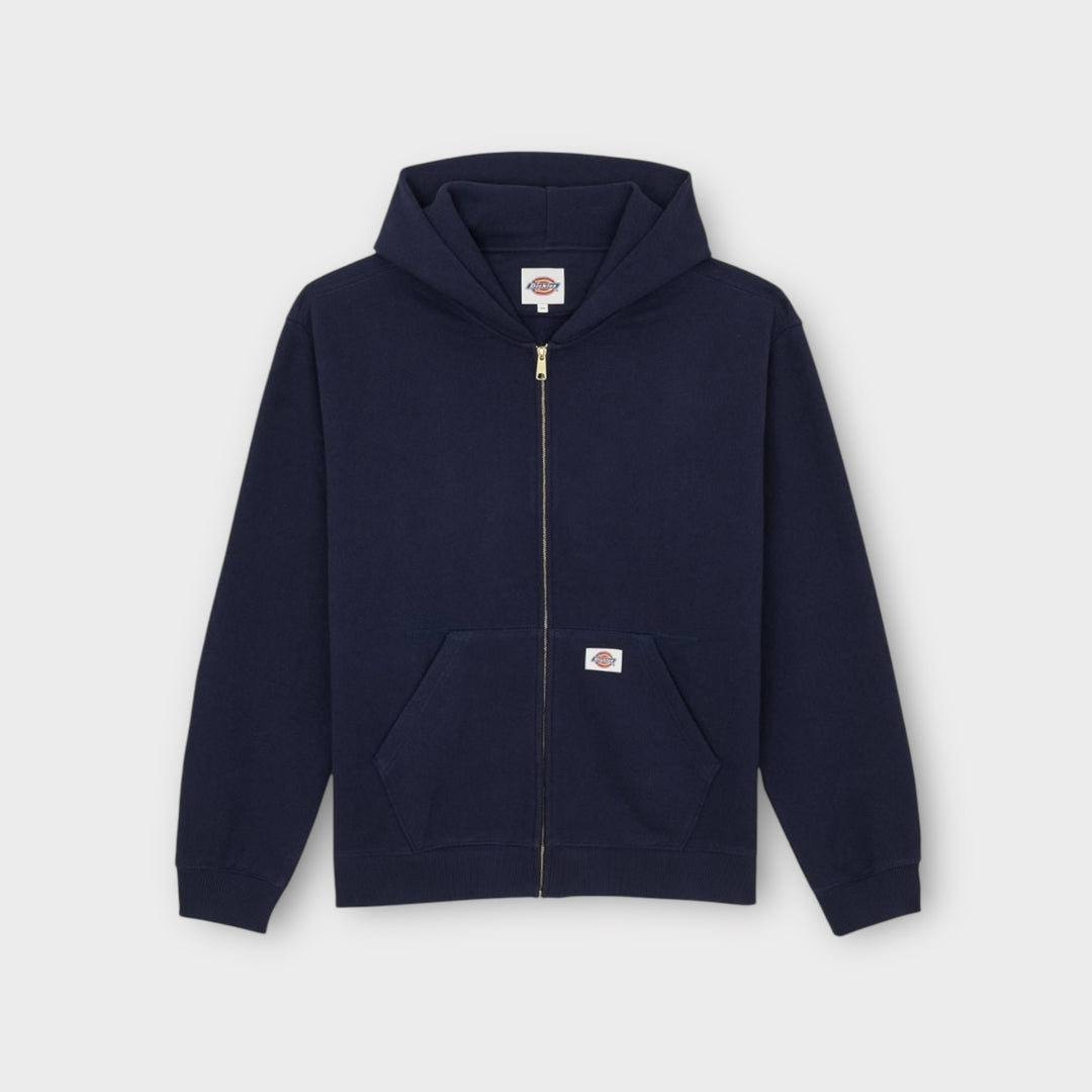 Dickies Mineral Zip Hoodie i Night Sky til herre