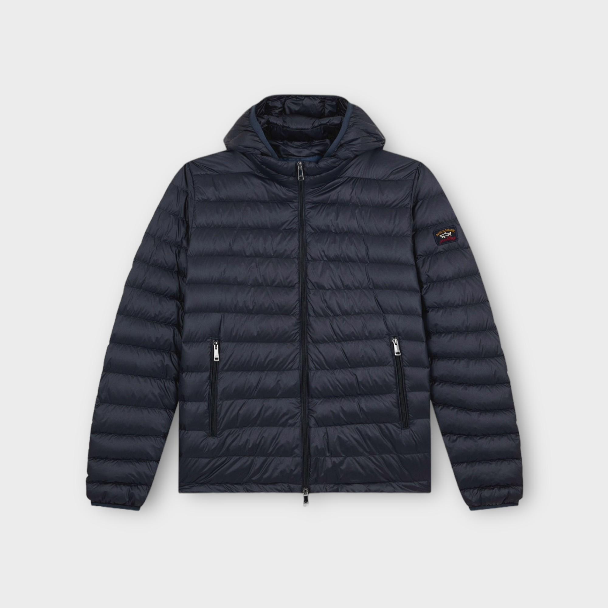 Black Paul And Shark Puffer Lightweight Jacket Paul And Shark