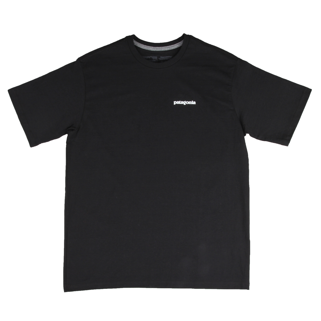 Patagonia P-6 Logo Responsibili T-shirt I Sort