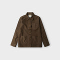 Le Mont Saint Michel Moleskin Work Jacket I Brown