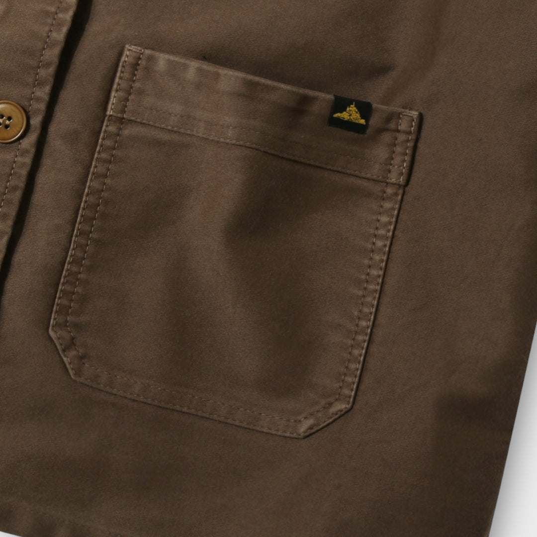Le Mont Saint Michel Moleskin Work Jacket I Brown