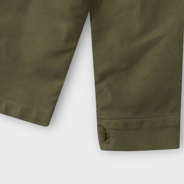 Le Mont Saint Michel Moleskin Work Jacket I Kaki