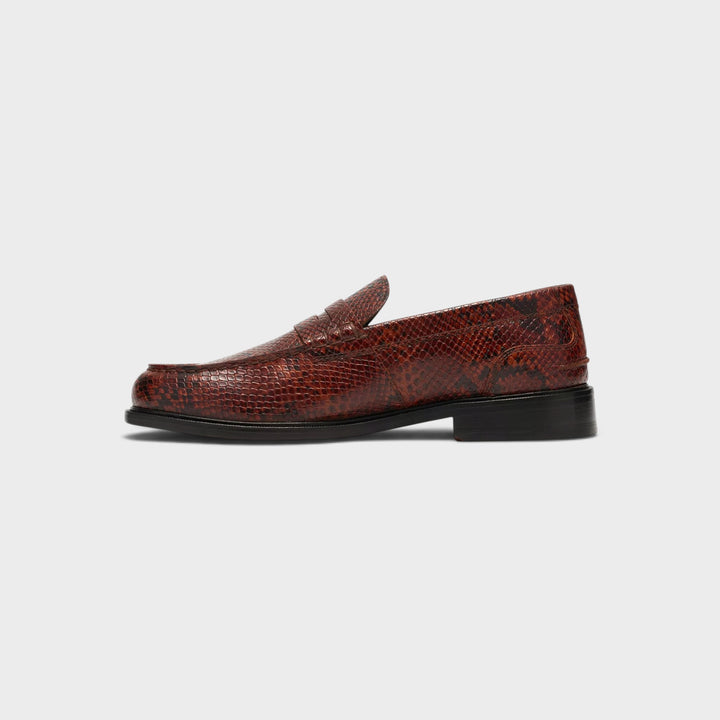 Clarks Craft James Lo I Brown Snake