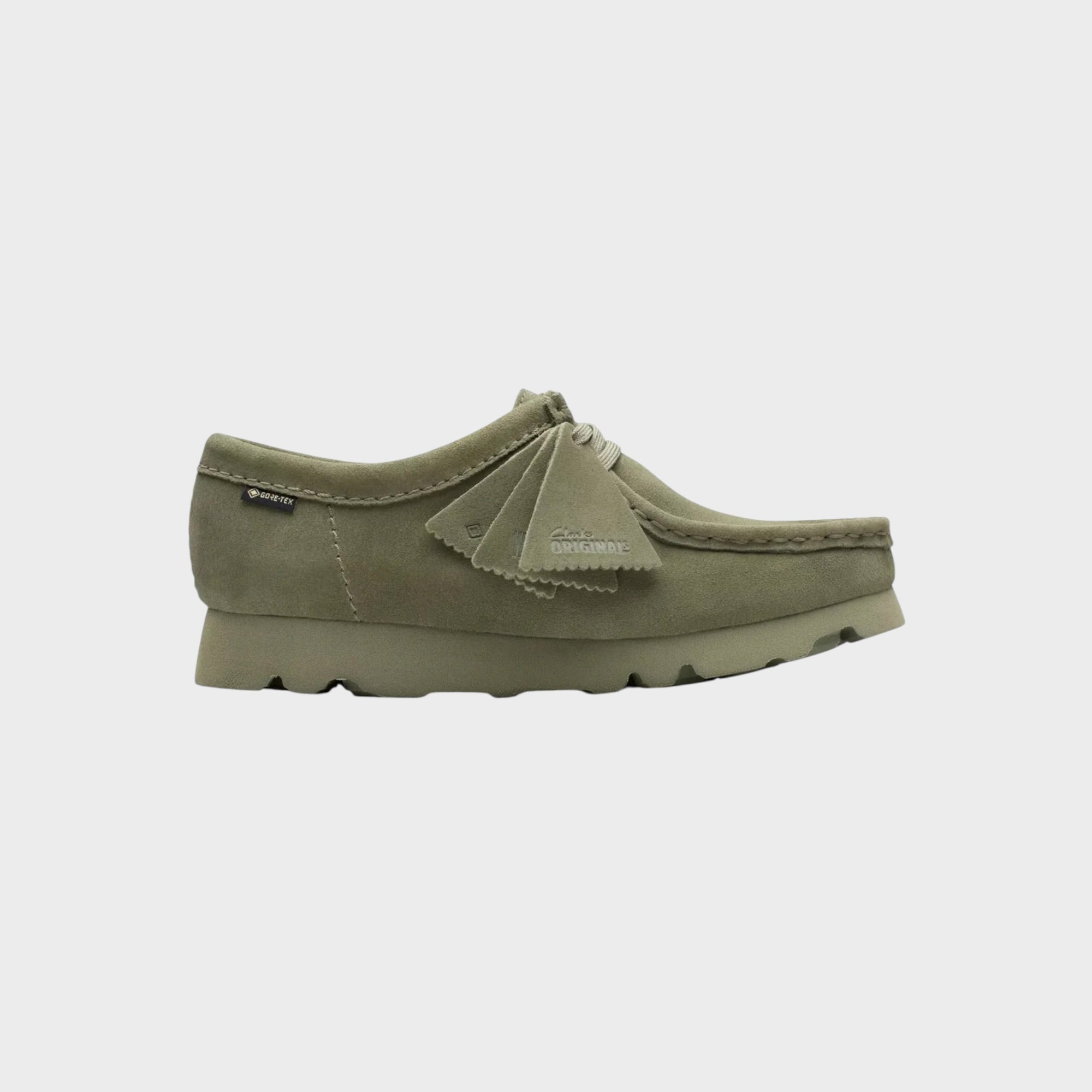 靴 Clarks Wallabee Khaki us 9 1/2 Clarks Originals WALLABEE - Pantofi casual cu șiret - maple/bej