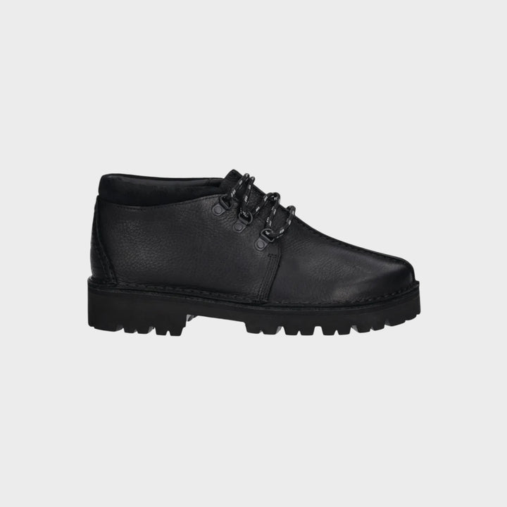 Clarks Desert Trek Hike Støvler I Black Leather