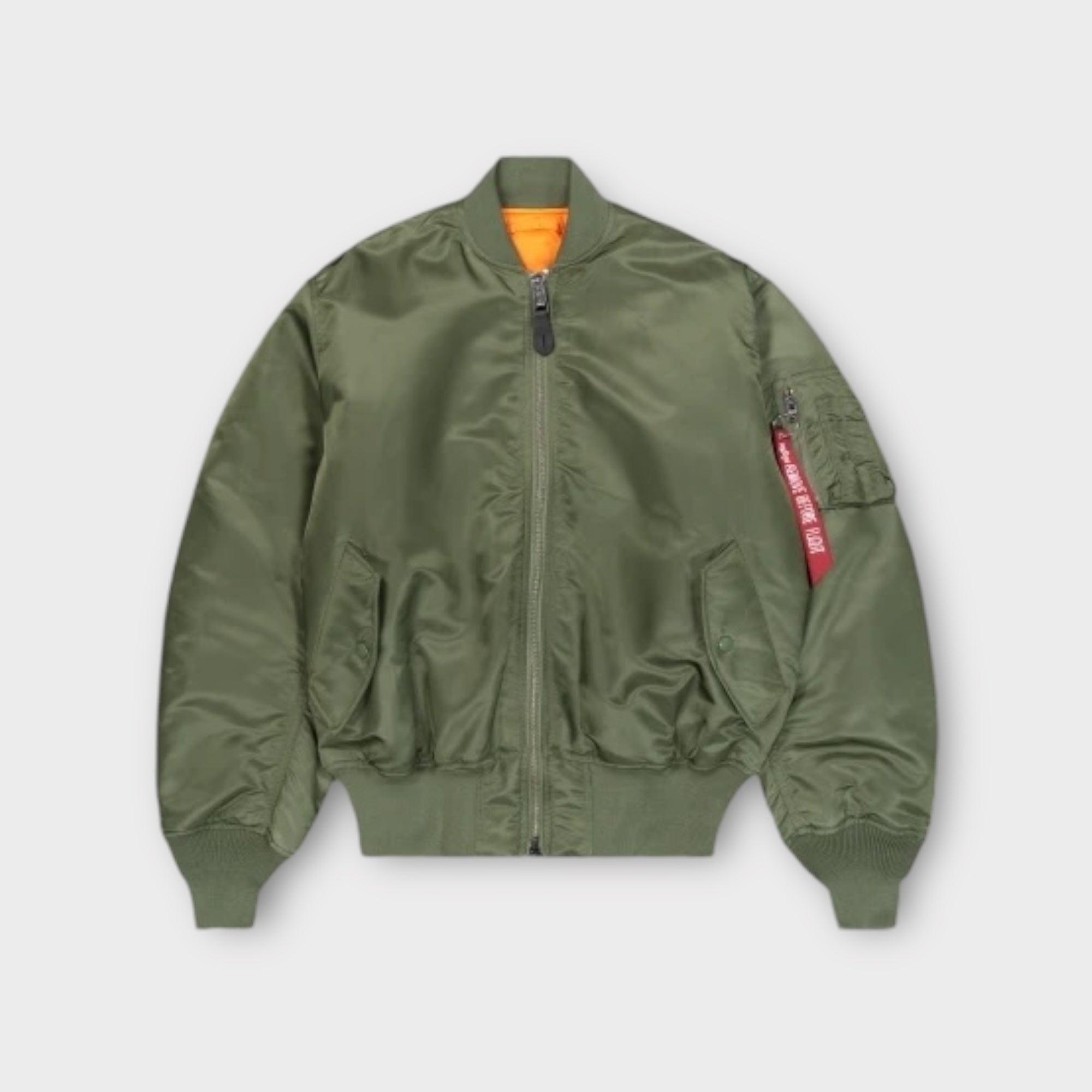 Alpha Industries MA 1 Heritage Bomber I Sage Green Le fix