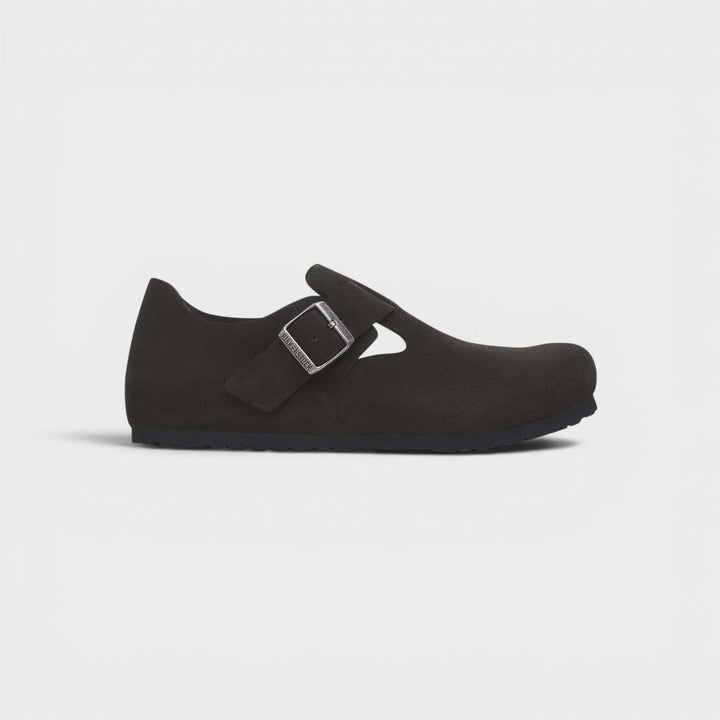 Birkenstock London Suede I Sort
