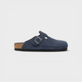 Birkenstock Boston Suede Leather I New Navy