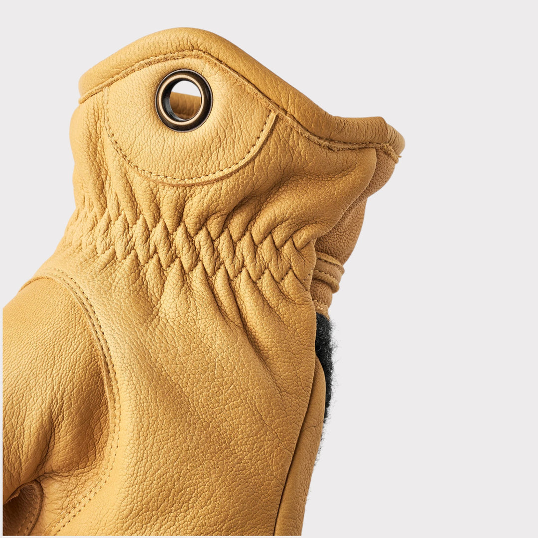 Hestra Daniel Gloves I Charcoal/Tan