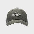 Edwin Soft Washed 6 Panel Cap I Black/Stone Washed