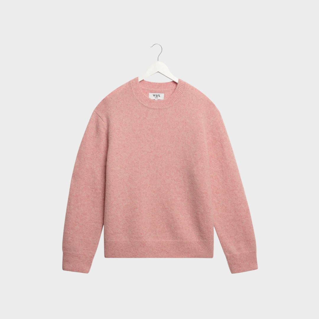 Wax London Wilde Fluffy Wool Crew I Pink