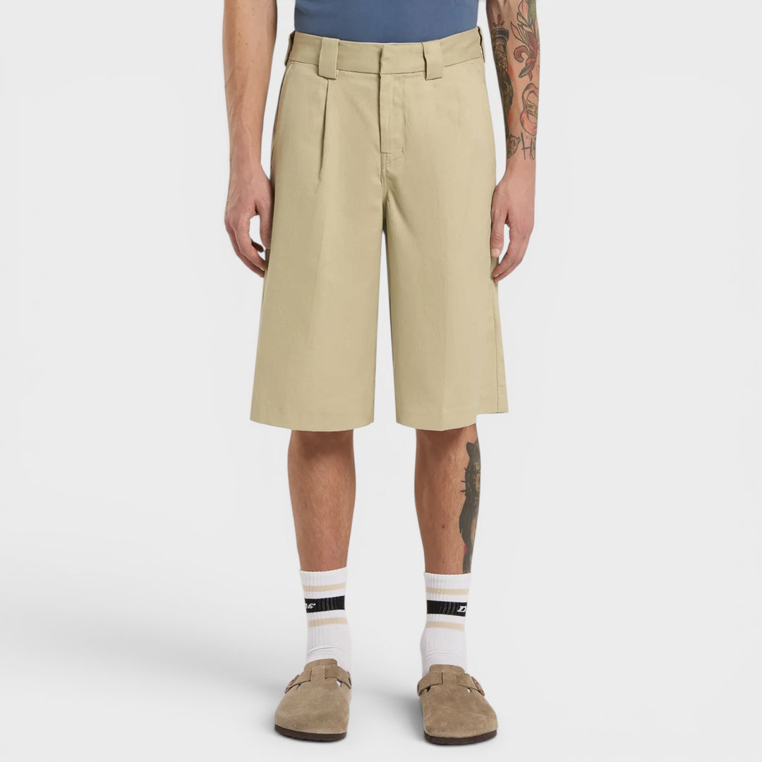 Dickies Hemp Twill 13 Inch Work Shorts I Khaki