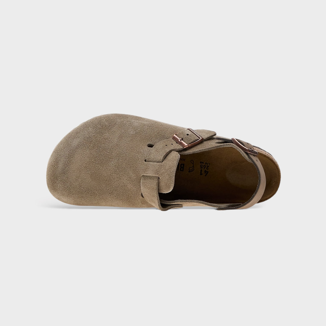 Birkenstock Tokio II Suede In Taupe