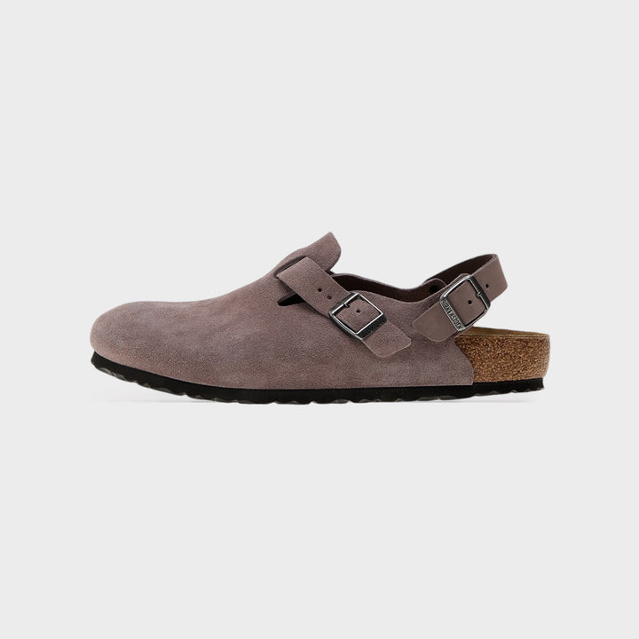 Birkenstock Tokio II Suede In Faded Purle