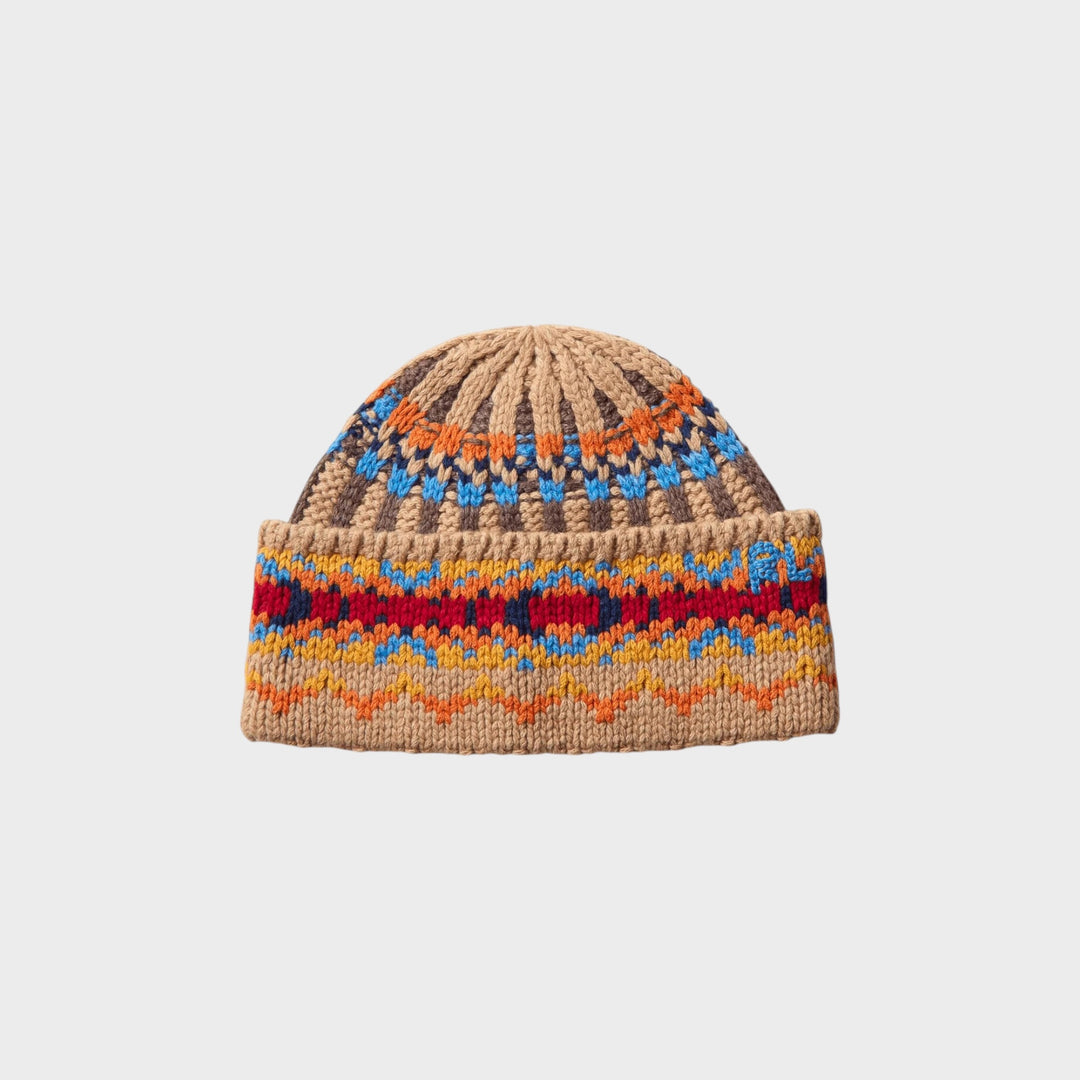 Ralph Lauren Fair Isle Beanie I Tan