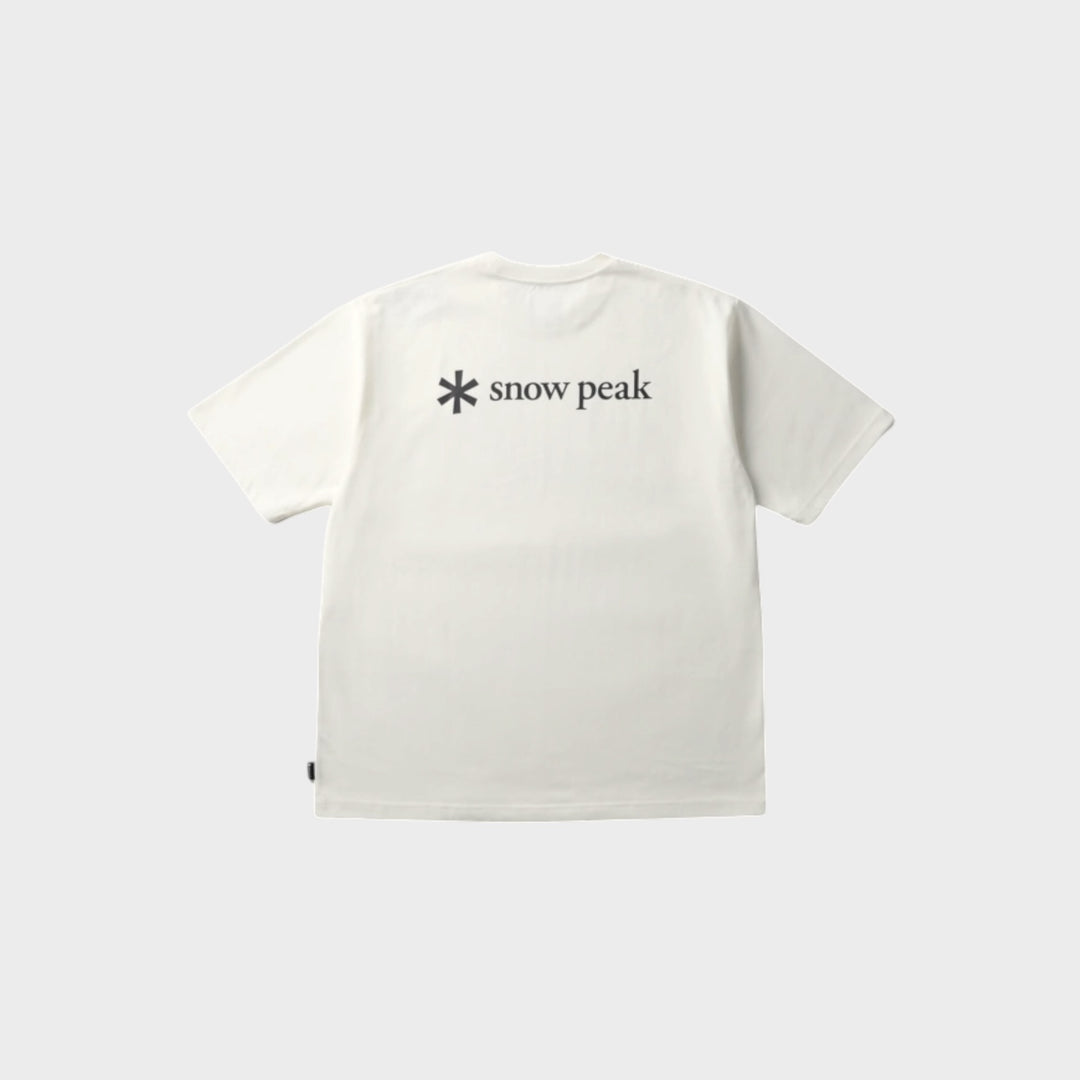Snow Peak Back Logo T-shirt I Off White