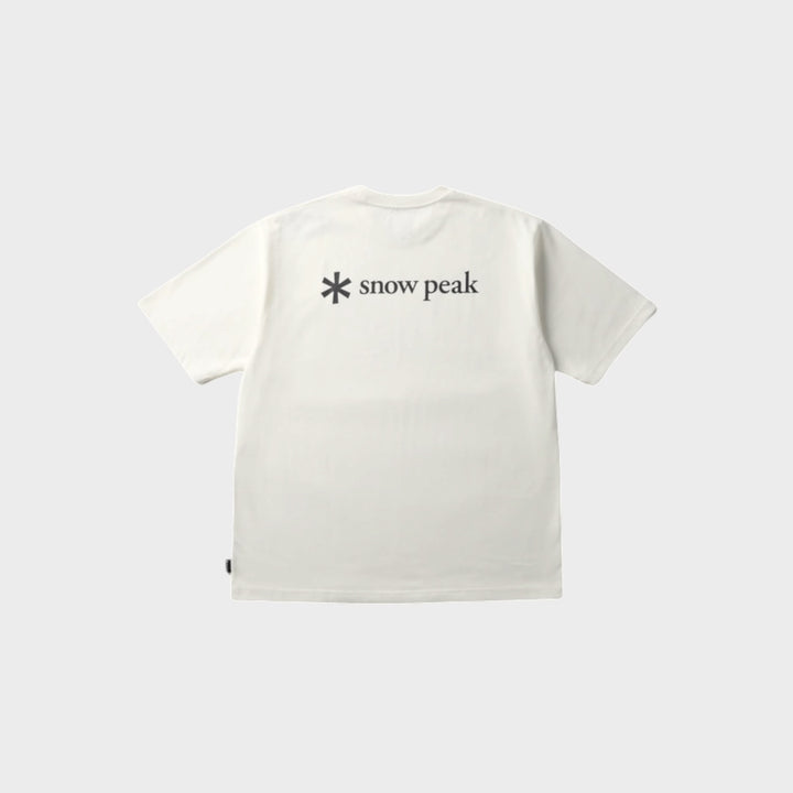 Snow Peak Back Logo T-shirt I Off White