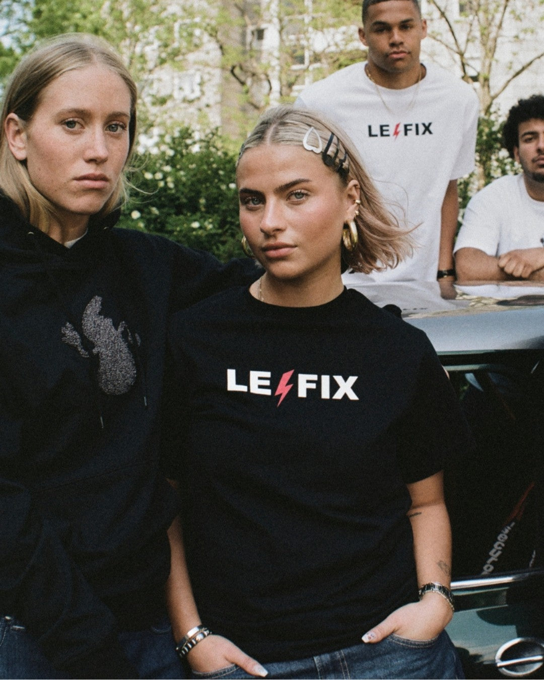 Le Fix Lightning 24 'T-Shirt in Black