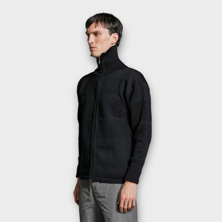 S.N.S. Herning Fisherman Full Zip I Navy Blue