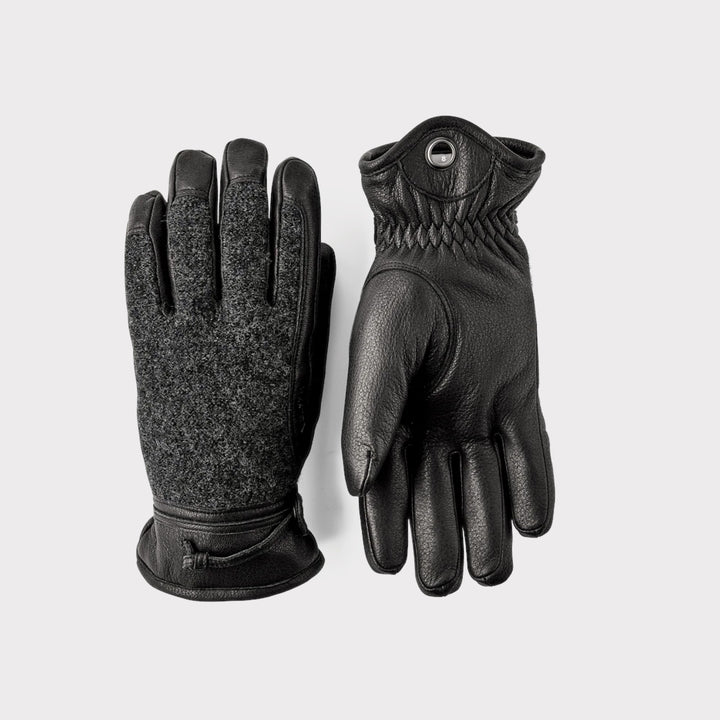 Hestra Daniel Gloves I Charcoal/Black