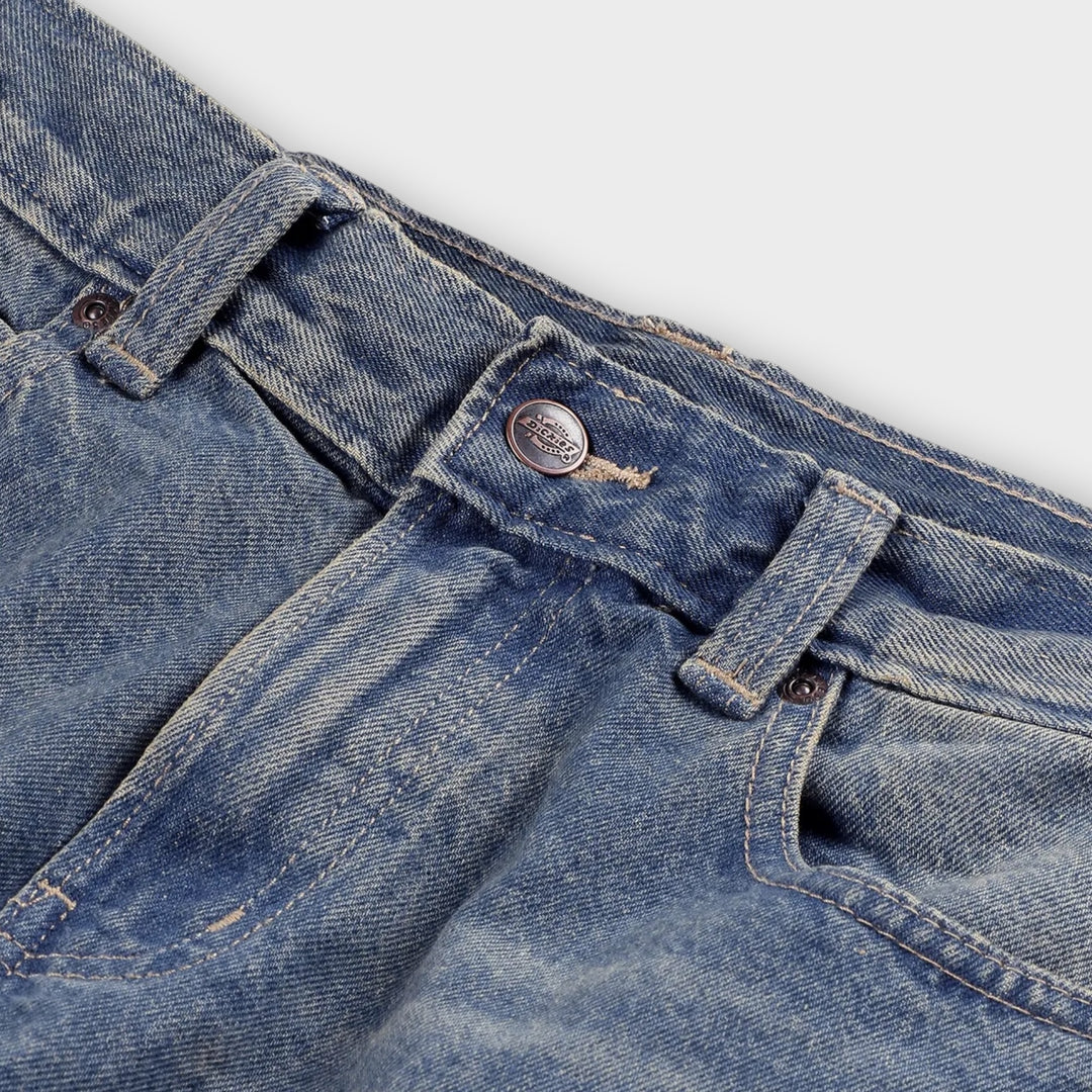 Dickies 954 Relaxed Straight Work Jeans I Khaki Tinted Blue