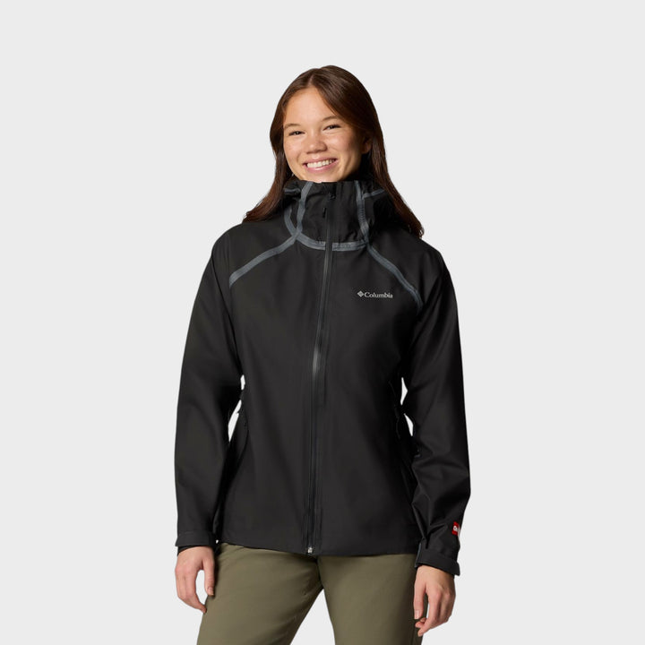 Columbia Reign No Shine™ Waterproof Jakke I Sort