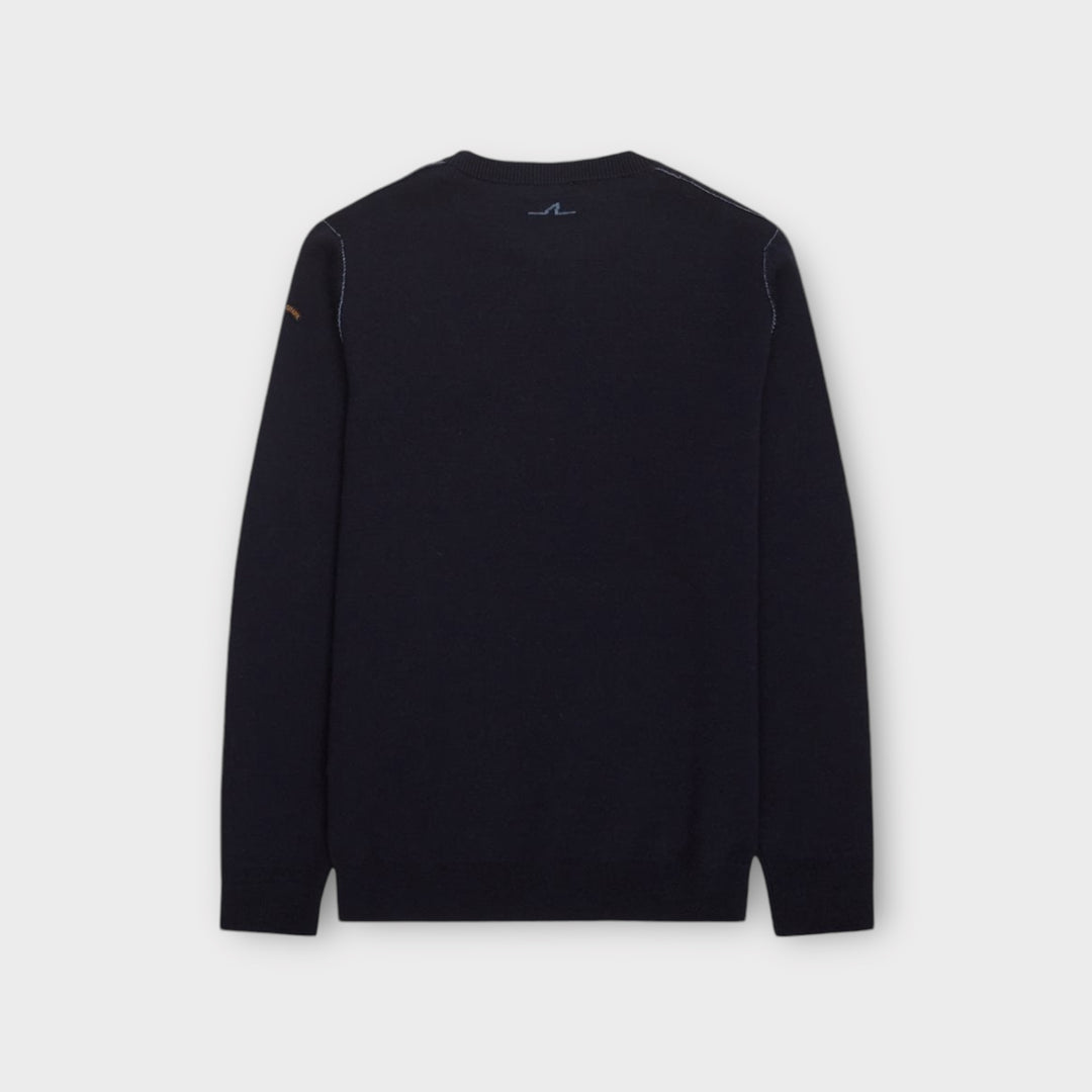 Paul &amp; Shark Crewneck Knit In Navy