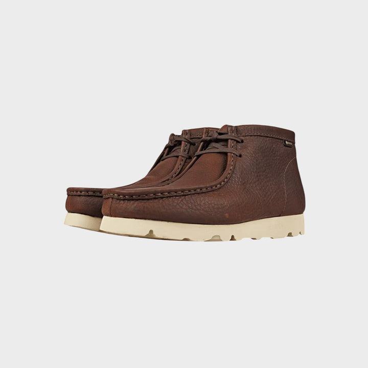 Clarks Wallabee Goretex Støvler I British Tan Leather