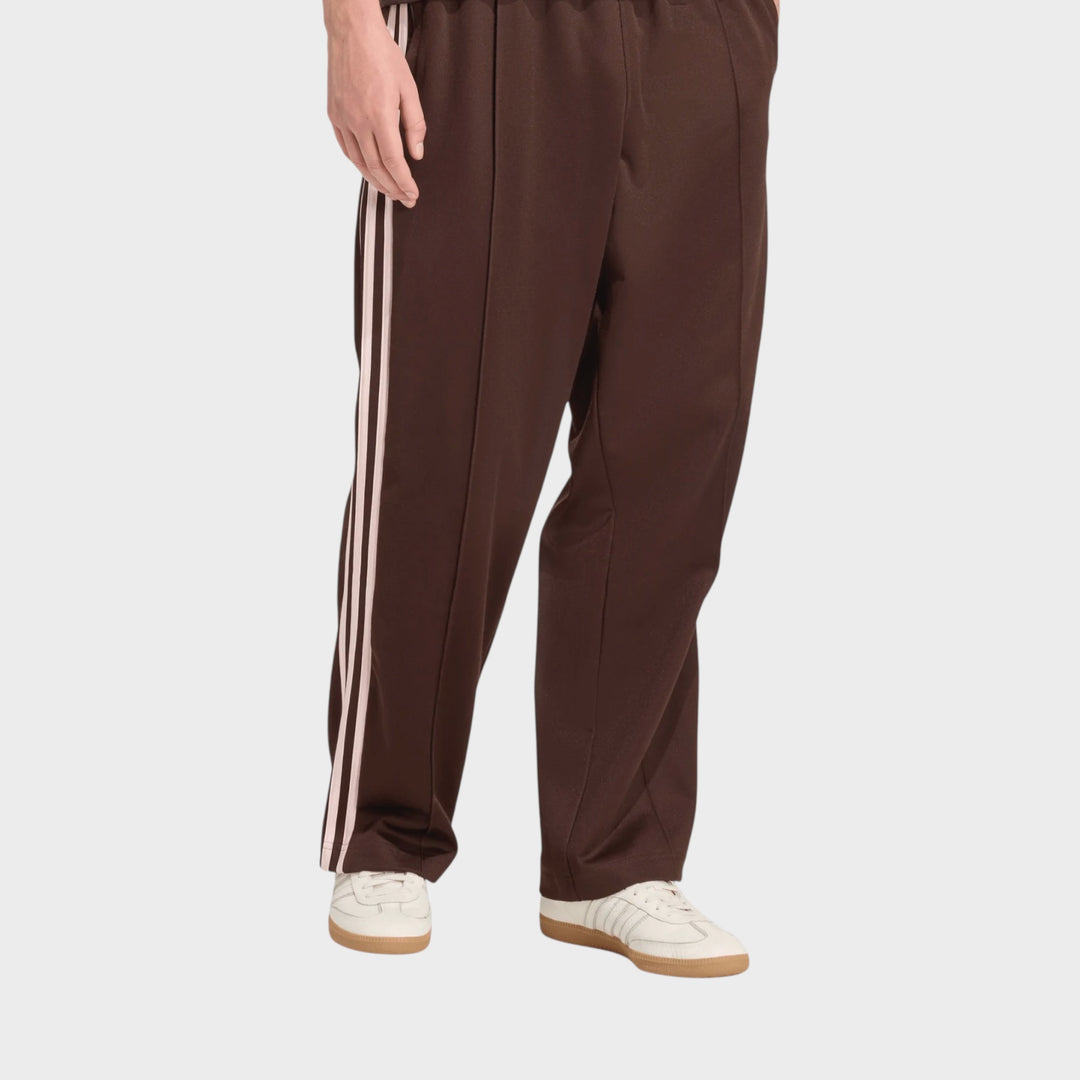 Adidas Baggy Trackpants I 	Aurora Coffee/Sandy Pink