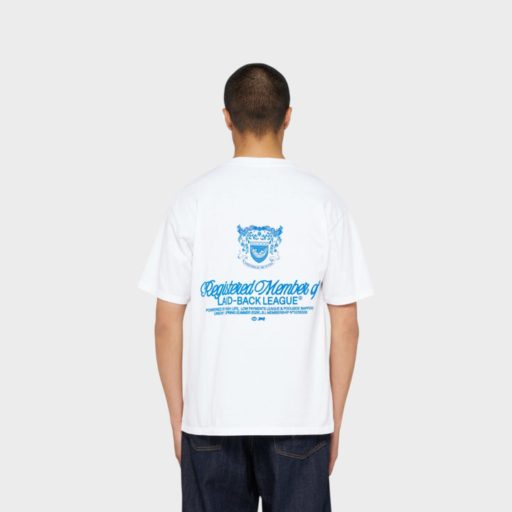 Edwin Laid-Back League T-shirt I Hvid