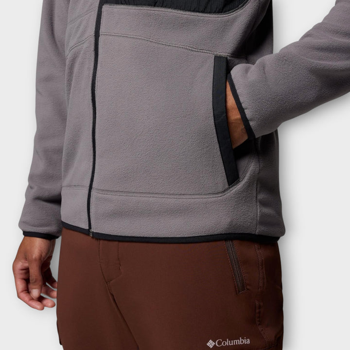 Columbia Fast Trek Overlay Full Zip Fleece I Grå