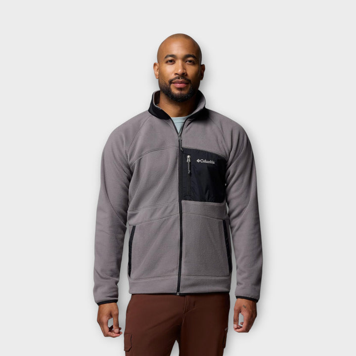 Columbia Fast Trek Overlay Full Zip Fleece I Grå