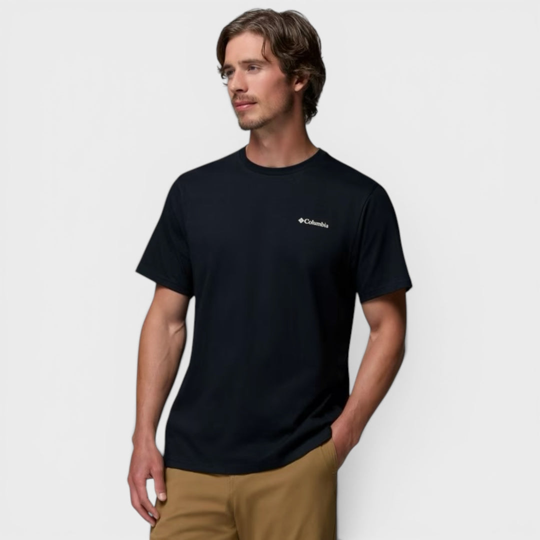 Columbia CSC Outdoor Back Graphic T-shirt I Sort