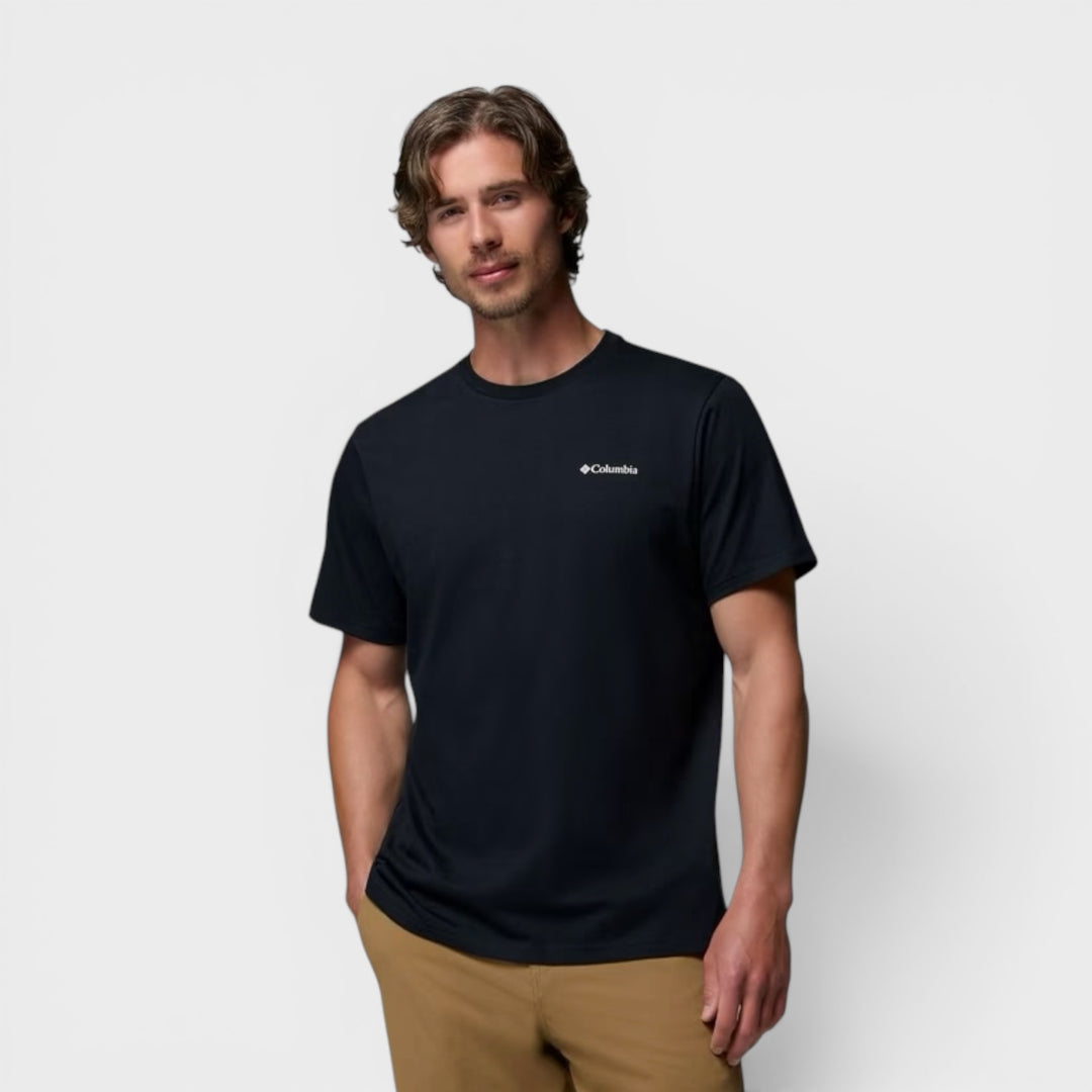 Columbia CSC Outdoor Back Graphic T-shirt I Sort