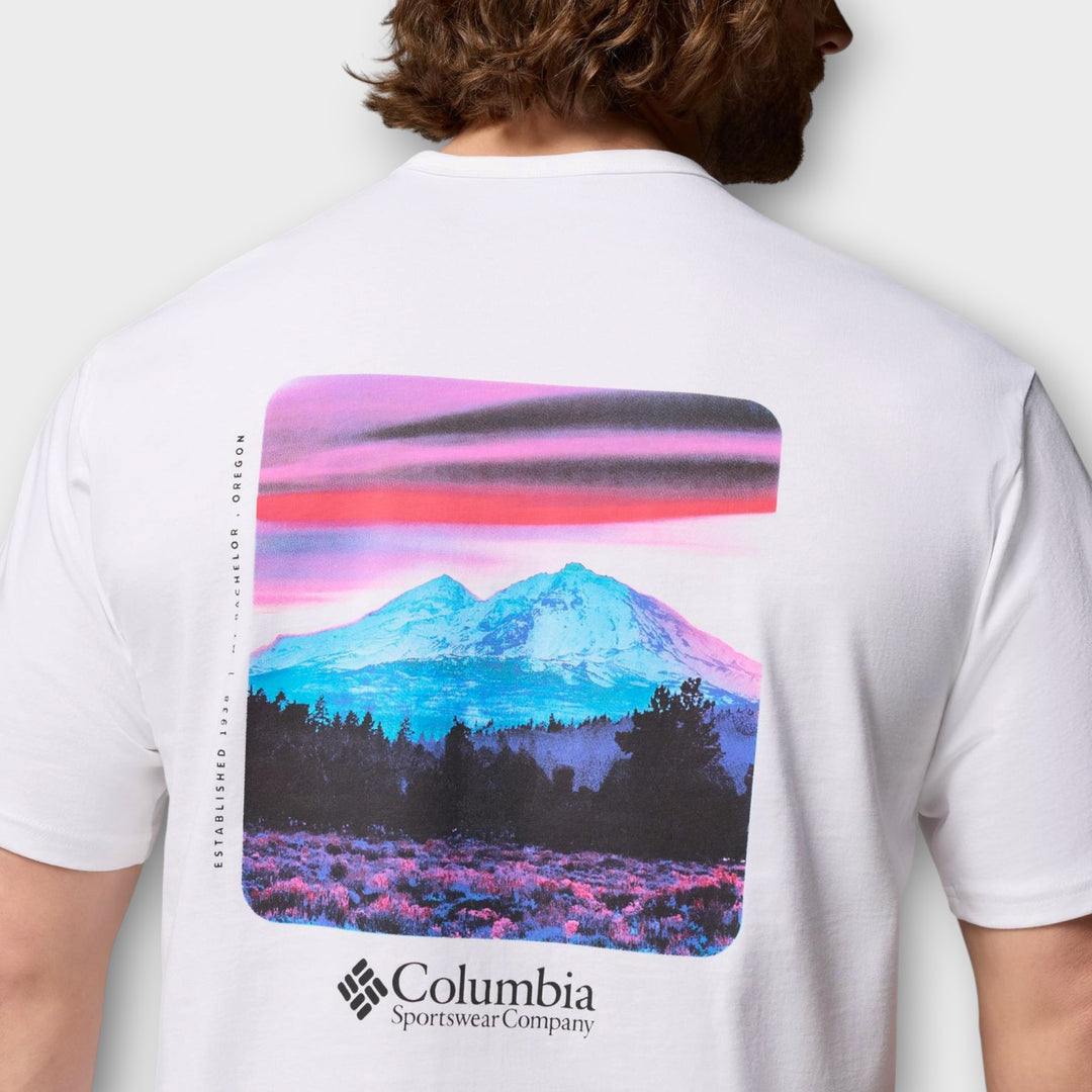Columbia CSC™ Heavyweight Back Graphic T-shirt I Hvid