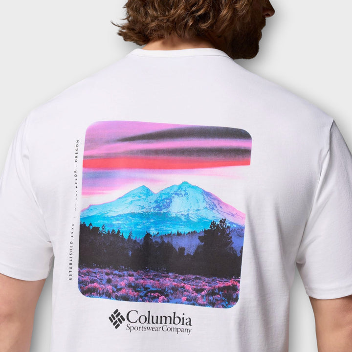 Columbia CSC™ Heavyweight Back Graphic T-shirt I Hvid