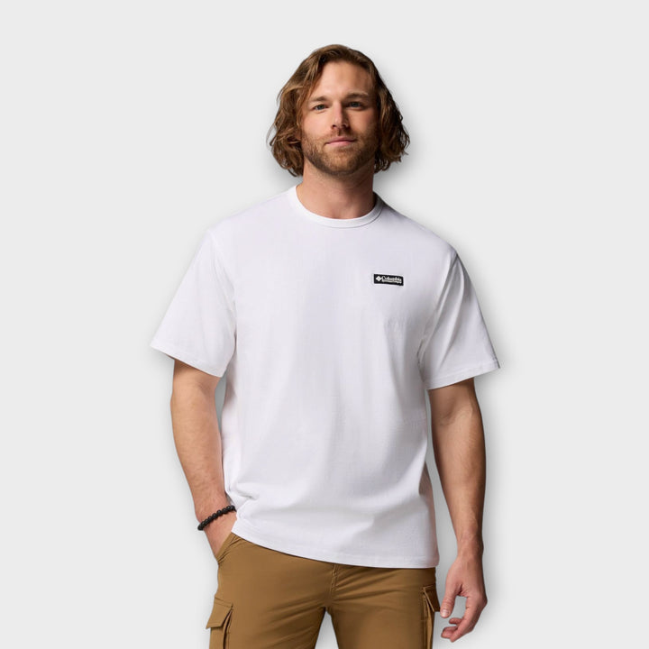 Columbia CSC™ Heavyweight Back Graphic T-shirt I Hvid