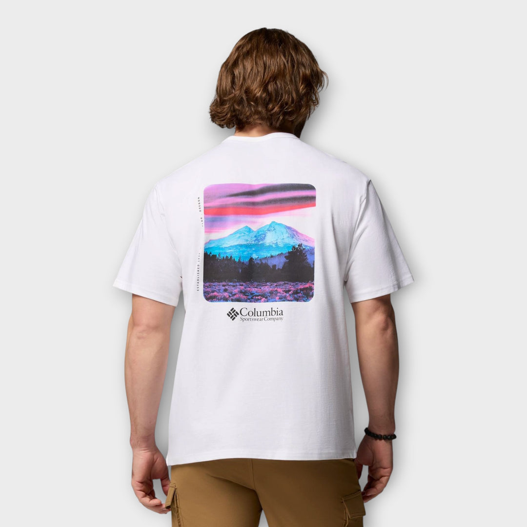 Columbia CSC™ Heavyweight Back Graphic T-shirt I Hvid
