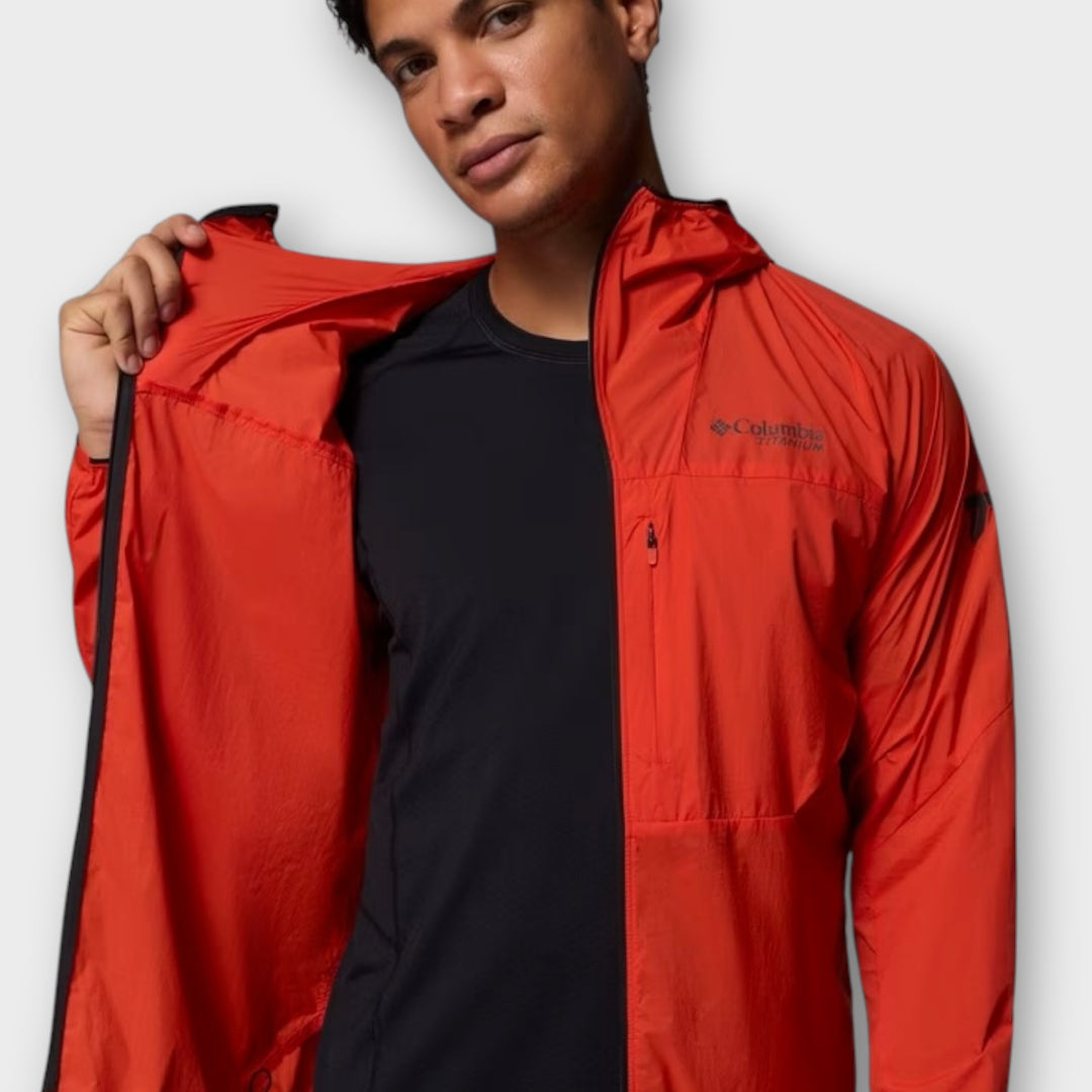 Columbia Khyex Pro™ Hooded Windbreaker I Super Sonic