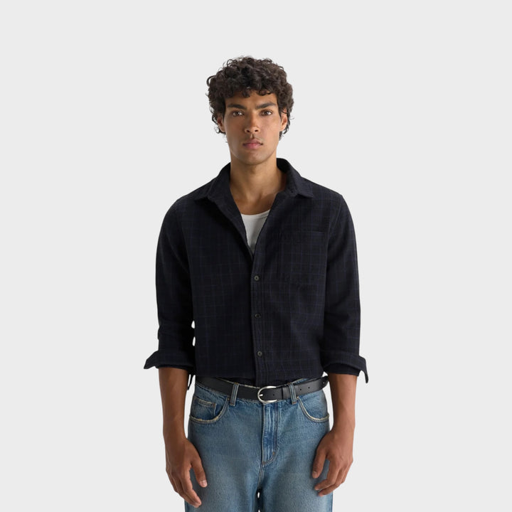 Wax London Shelly L/S Skjorte I Navy