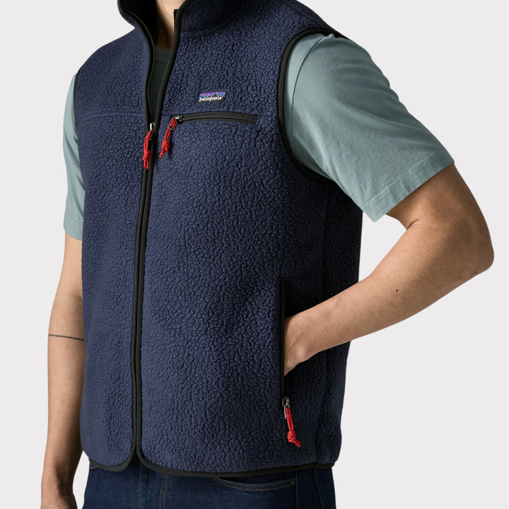 Patagonia Retro Pile Vest I Navy