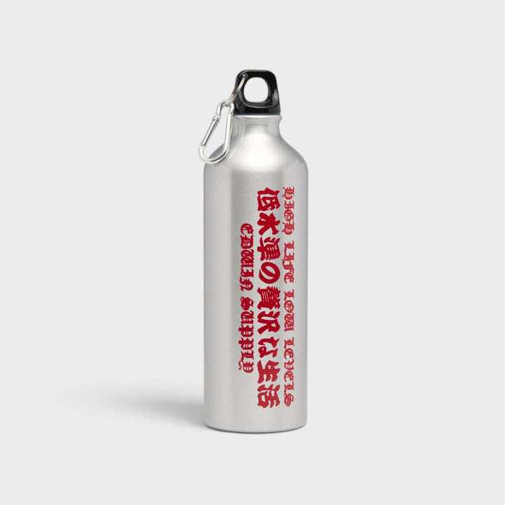 Edwin Aluminium Water Bottle I Silver