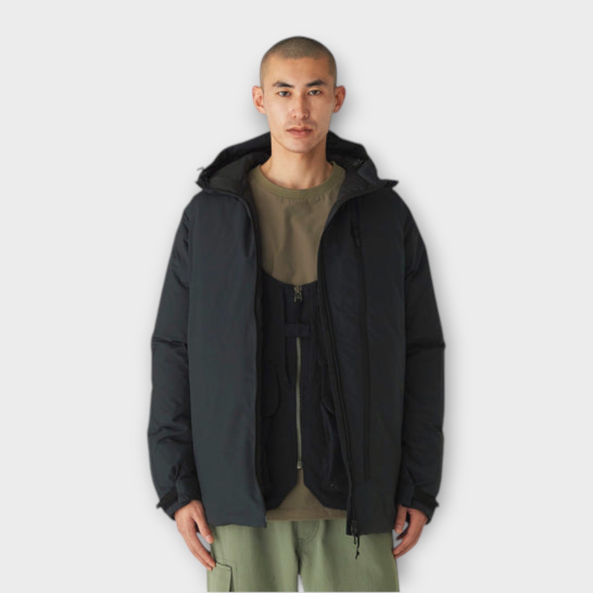 Snow Peak 2L Lightweight Down Jacket In Black – Le-fix.com