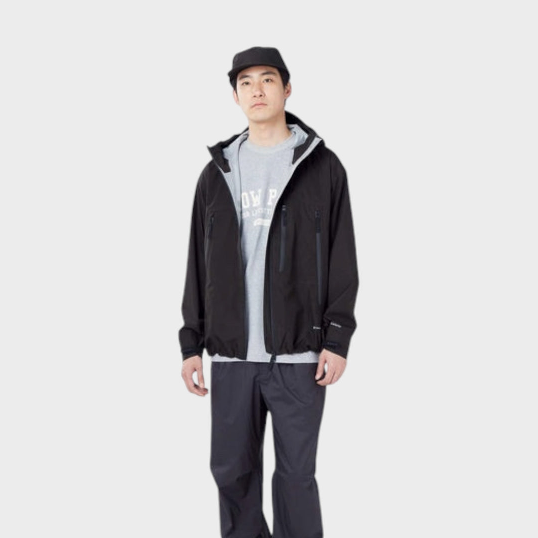 Snow Peak Gore-Tex Regnjakket I Sort
