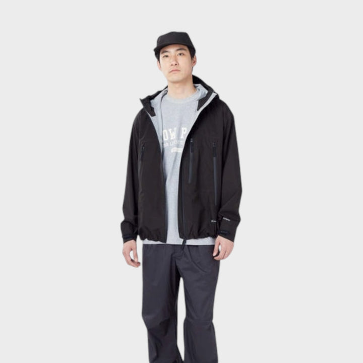 Snow Peak Gore-Tex Regnjakket I Sort