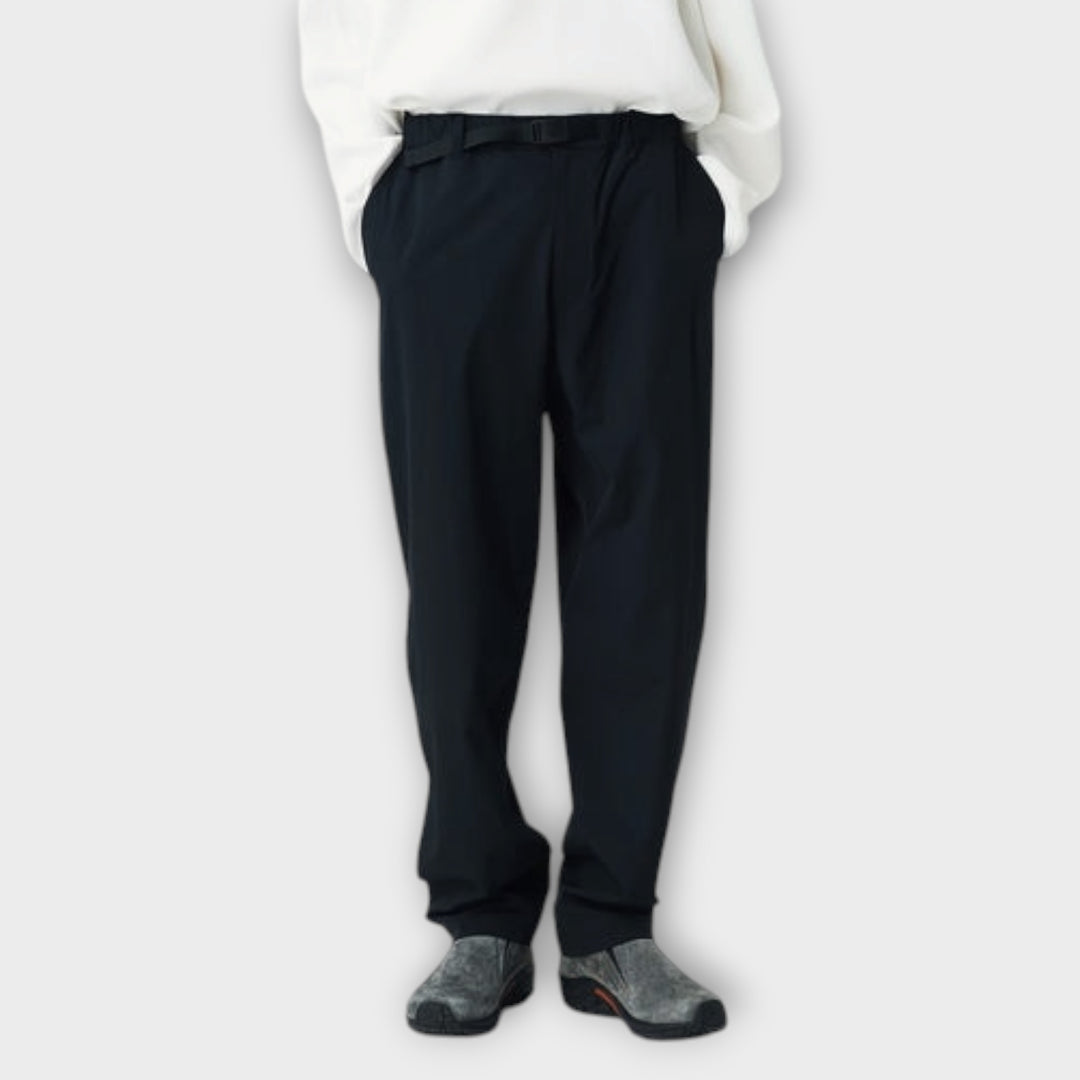 Snow Peak Water-Repellent Stretch Trousers I Sort