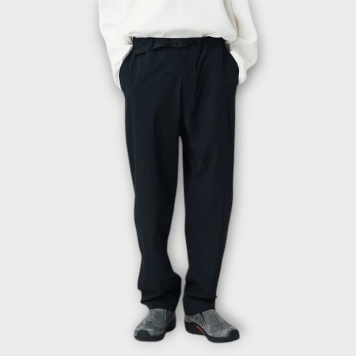 Snow Peak Water-Repellent Stretch Trousers I Sort
