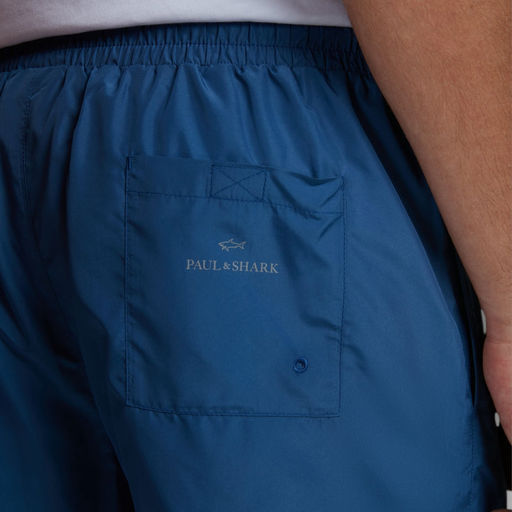 Paul & Shark Woven Badeshorts I Blå