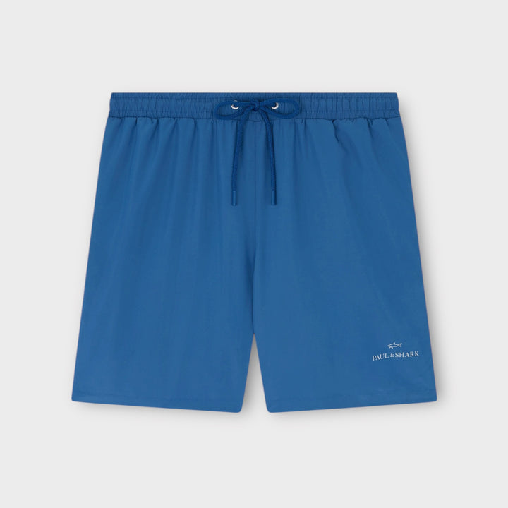 Paul & Shark Woven Badeshorts I Blå